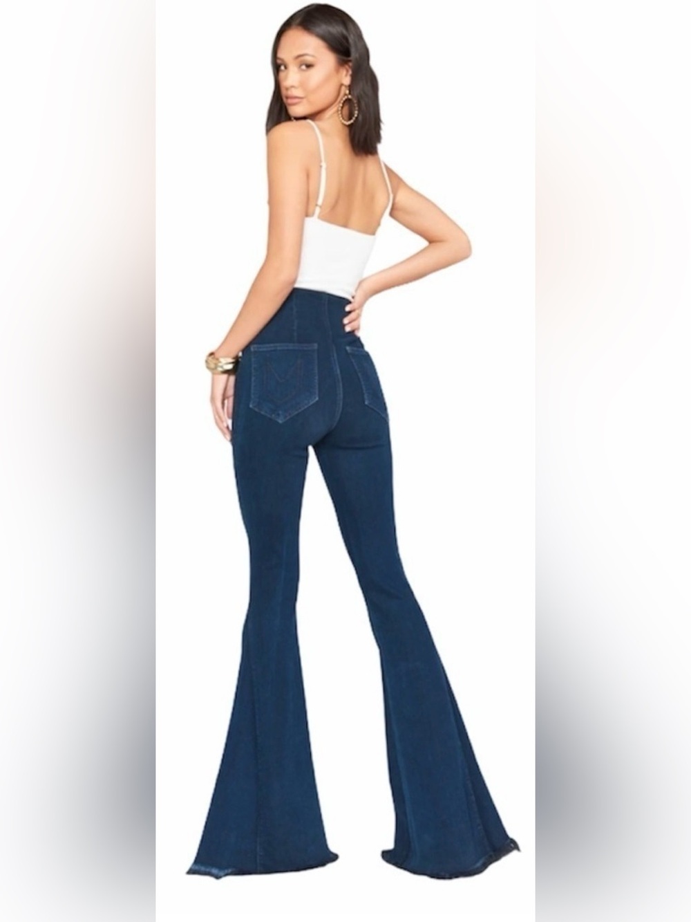 Show Me Your MuMu High-Waist Berkeley Flare Jeans small S - Picture 2 of 10